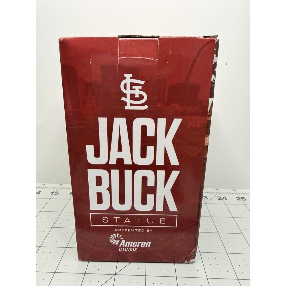 St. Louis Cardinals Jack Buck Statue Ameren Illinois SGA Collectible Figurine